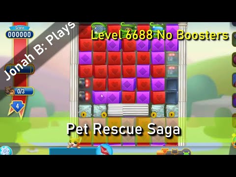 Pet Rescue Saga Level 6688 No Boosters