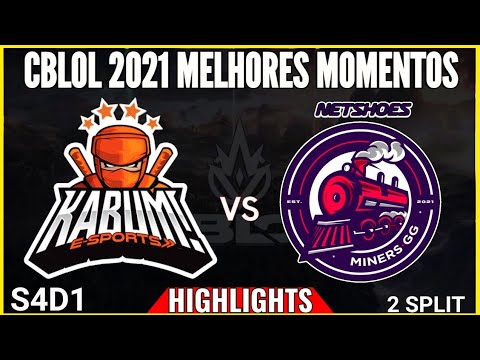 CBLOL KBM x NMG HIGHLIGHTS | CBLOL 2021 2ª Etapa S4D1 Kabum x Netshoes Miners Melhores Momentos.