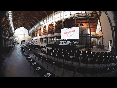 STAR’s Up Festival Hangar Y @VilledeMeudon92 / lumière + structure + vidéo