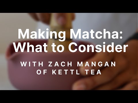 The Fellow Matcha Set | What to Consider When Making Matcha