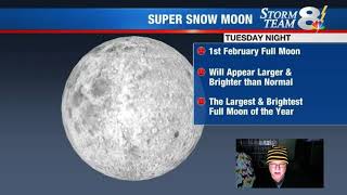 God Sending BIGGEST Super Snow Moon 2 Signify IMMINENT Rapture As Were Washed White As Snow?