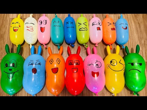 Making Fluffy Slime with Funny Balloons - Satisfying Slime video 105
