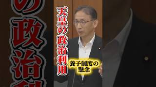 養子制度に政治家の関与は排除されないのでは！　＃塩川鉄也 ＃皇室典範 ＃皇位継承 ＃日本共産党