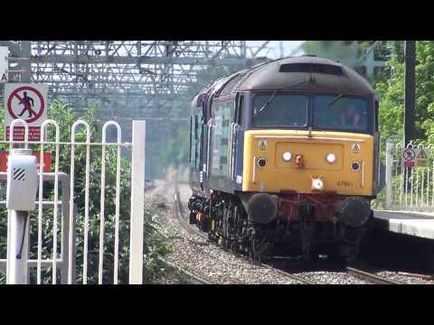 (HD) DRS 47841 Drags DRS 37425 Pass Through Harrow & Wealdstone