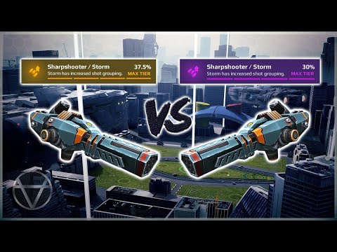 [WR] 🔥 T3 VS T4 Sharpshooter Storm - Mk2 Comparison | War Robots