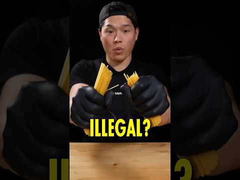 Why Breaking Pasta is Illegal