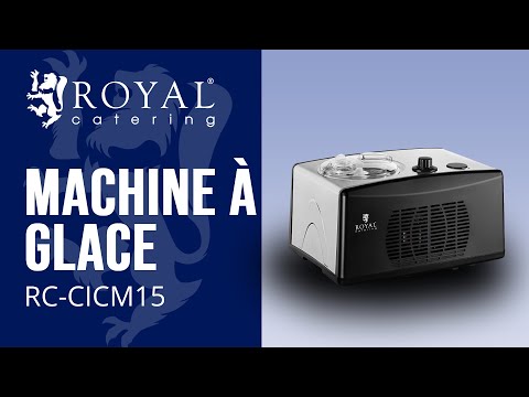 Vidéo - Machine à glace - 130 W - 1,5 l