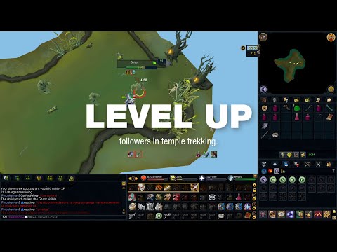 Temple Trekking NPC Leveling Guide in Runescape 3