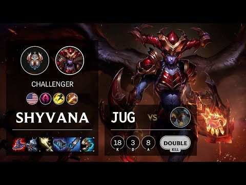 Shyvana Jungle vs Fiddlesticks - NA Challenger Patch 10.11