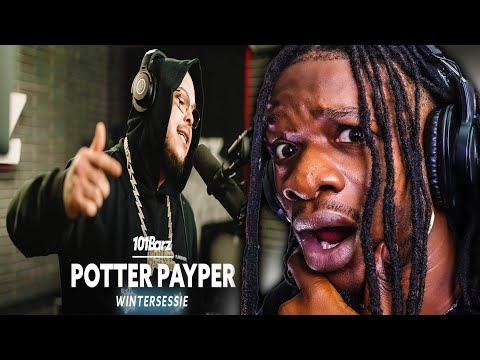 POTTER PAYPER IS A STREET POET! | Wintersession 2023 | 101Barz (REACTION)
