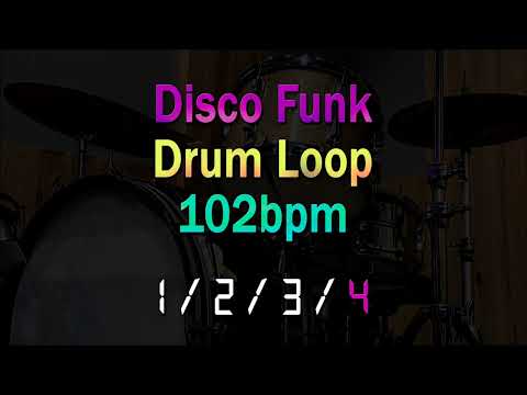 Disco Funk Drum Loop - 102bpm