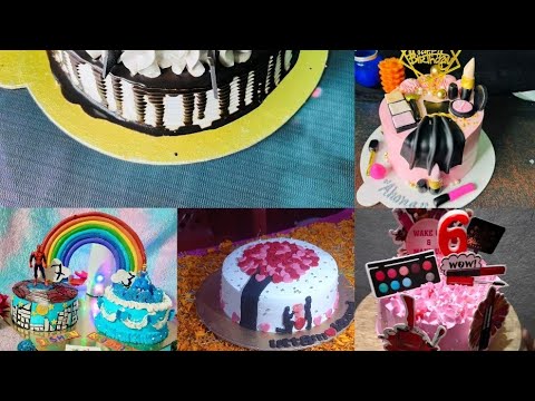 All flavours sandhya mix delight cakes 🎂❤️#cake #youtubevideo #sandhyacreation #sandhya #cakedesign