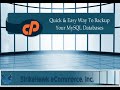 Backup Database Using CPanel Backup Menu