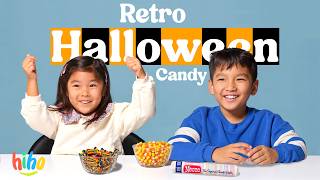 Kids Try Retro Halloween Candy | HiHo Kids