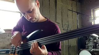 Video thumbnail for First play with the Ibanez SRF700 fretless. Me like! Me like, a lot! by Simon Peter King