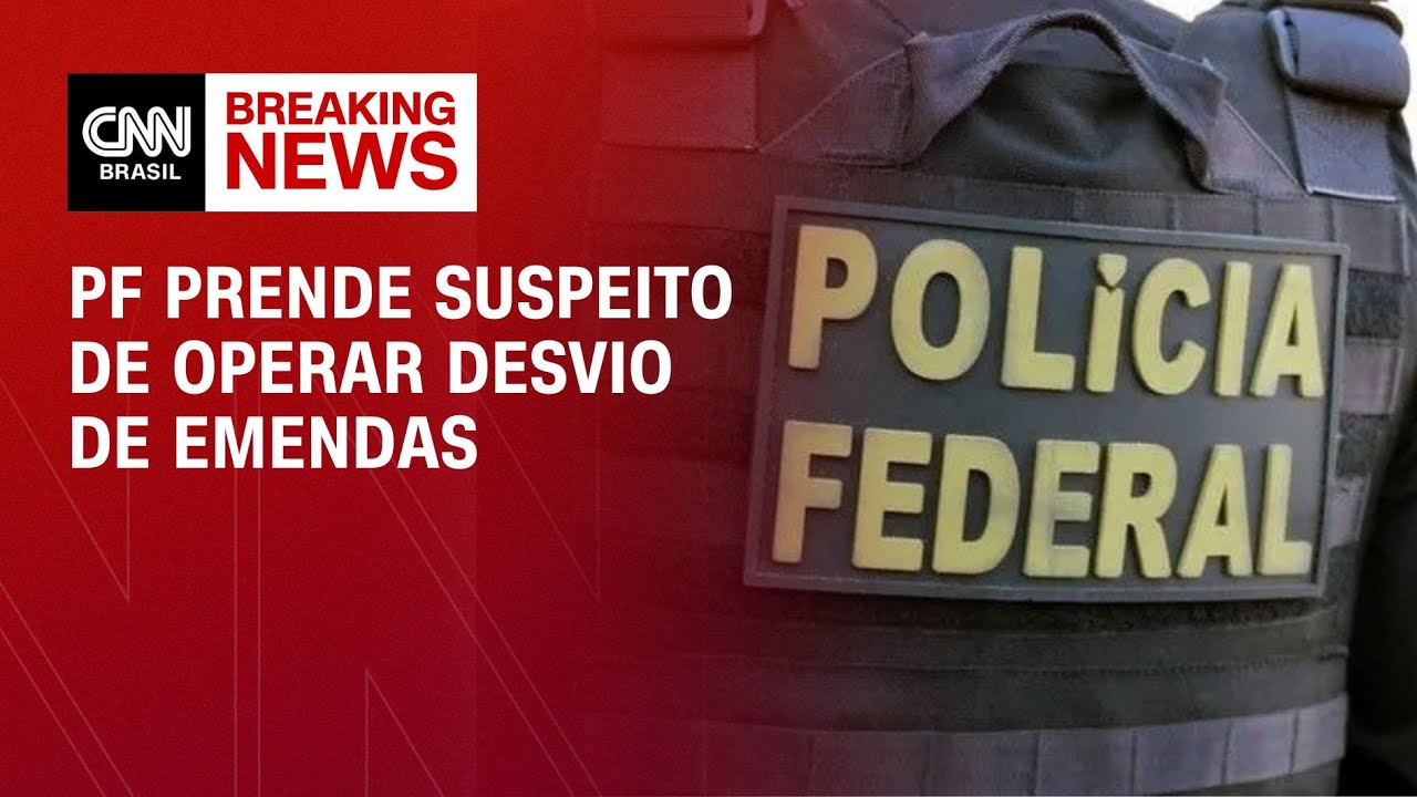 PF prende suspeito de operar desvio de emendas | CNN NOVO DIA