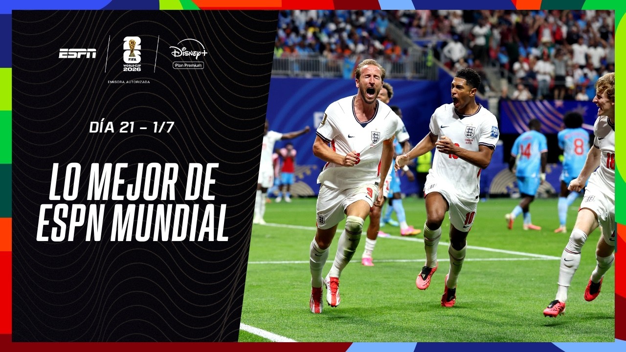 KANE EL SALVADOR DE INGLATERRA, LA PREVIA DE ARGENTINA Y MUCHO MÁS EN LO MEJOR DE ESPN MUNDIAL