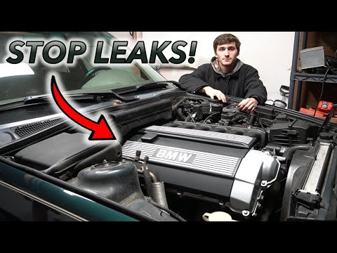 E34 525i M50 Valve Cover Gasket Replacement Walkthrough