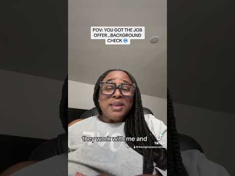You’ve got the job offer…BUT background check 👀#job #work #backgroundcheck #interview #employment