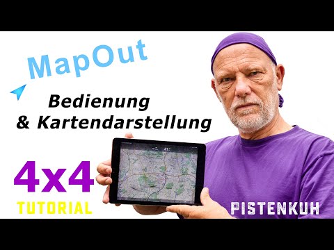 MapOut Bedienung & Kartendarstellung