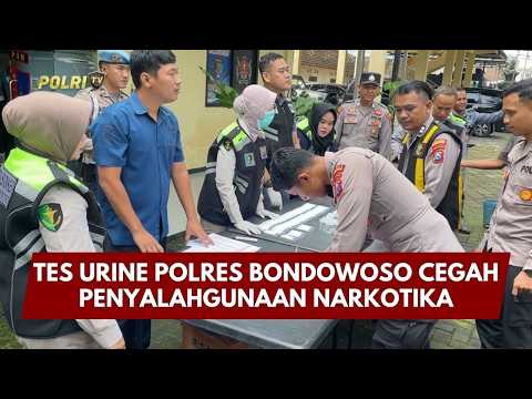 PRESISI UPDATE: TES URINE POLRES BONDOWOSO CEGAH PENYALAHGUNAAN NARKOTIKA 05/03/26 (20.10)