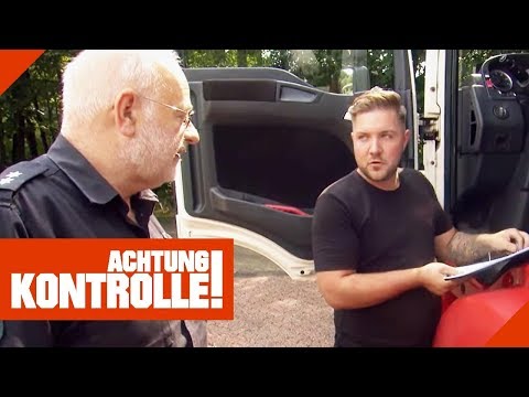 Driving way too fast: Truck going 60 km/h over the speed limit! | Attention: Road Control | Kabel...