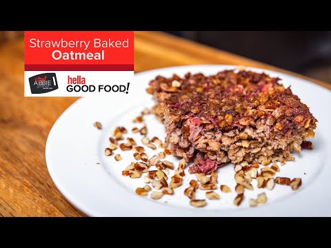 Strawberry Baked Oatmeal