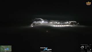 Gigant im Nebel: MSC Poesia passiert Grauerort bei Nacht 🌫️🚢