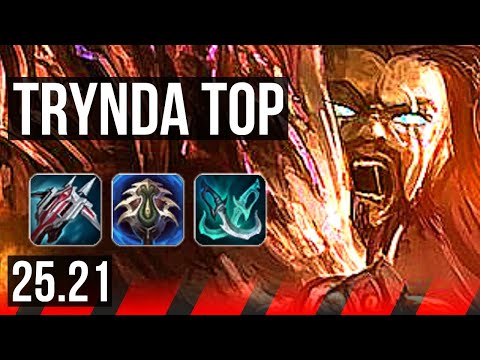 TRYNDAMERE vs ILLAOI (TOP) | 7 solo kills | EUW Diamond | 25.21