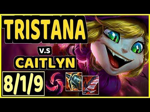 BRTT (TRISTANA) vs CAITLYN - 8/1/9 KDA BOTTOM ADC GAMEPLAY - BR Ranked MASTER