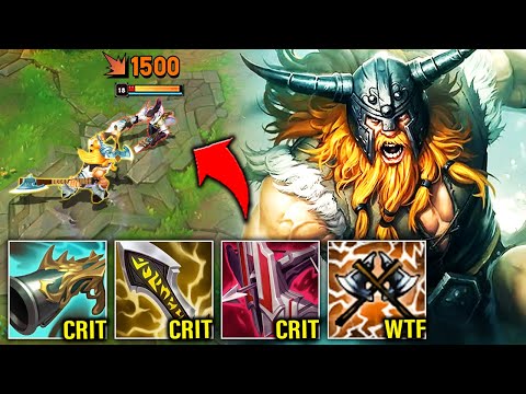I TRIED FULL CRIT OLAF AND IT'S LITERALLY FREE WINS (WHY IS IT SO OP?)