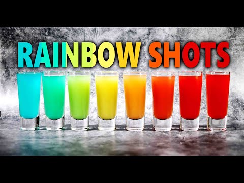 How to make Rainbow Shots - Guaranteed To Work Every Time.