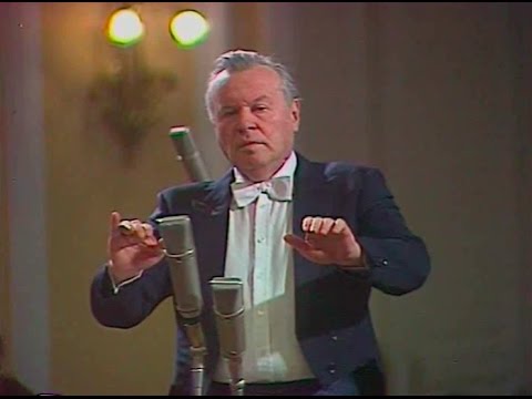 Evgeny Svetlanov conducts Svetlanov Festive Poem, op. 9 - video 1990