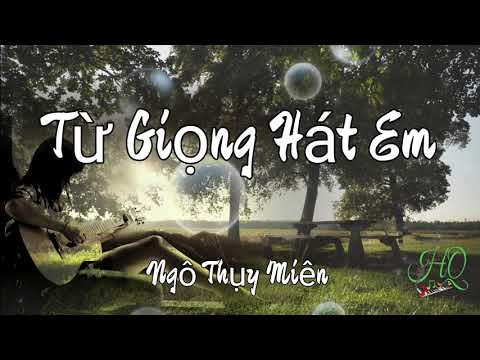 Từ Giọng Hát Em......nhạc còn buông xuôi, người còn chơi vơi tìm người....