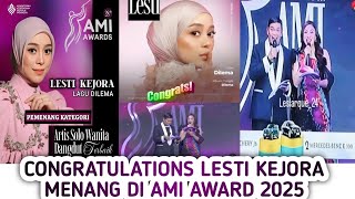 Download lagu CONGRATS BUMIL, DETIK2 LESTI MENANG DI AMI AWARD 2025 BILLAR KOMPAK UNGGAH INI DI STORY mp3