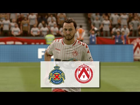FIFA 19 Proximus ePro League / Waasland Beveren - KV Kortrijk / Matchday 12 (NL)