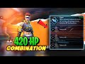 NEW 420 HP CHARACTER COMBINATION FOR BR RANK CS RANK UNLIMITED HP COMBINATION