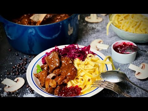 Rehgulasch selber machen | Omas geheimes Rezept | Die Frau am Grill