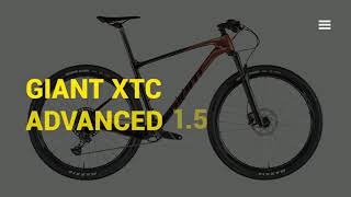 Download lagu GIANT XTC ADVANCED 1 5 CHAMELEON MARS METALLIC BLACK 2021 TOP BIKE REVIEW mp3