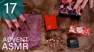 ASMR ✨🎄 Advent Day 17 ✨ 2025 (🎧 soft spoken, tapping, scratching) #advent2025 #beautyadventcalendars