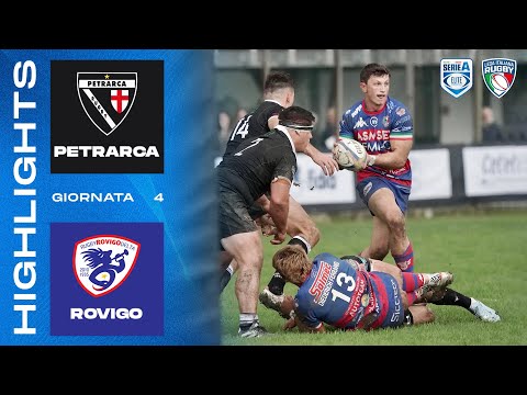 PETRARCA - ROVIGO | Matchday 4 | Serie A Elite | Highlights