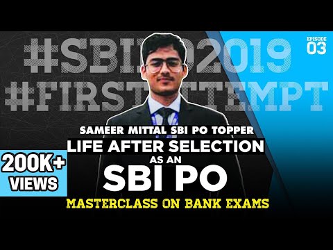 SBI PO Training 2022 - Center, Rooms, Lectures & Branch Allotment | SBI PO Topper Sameer Mittal
