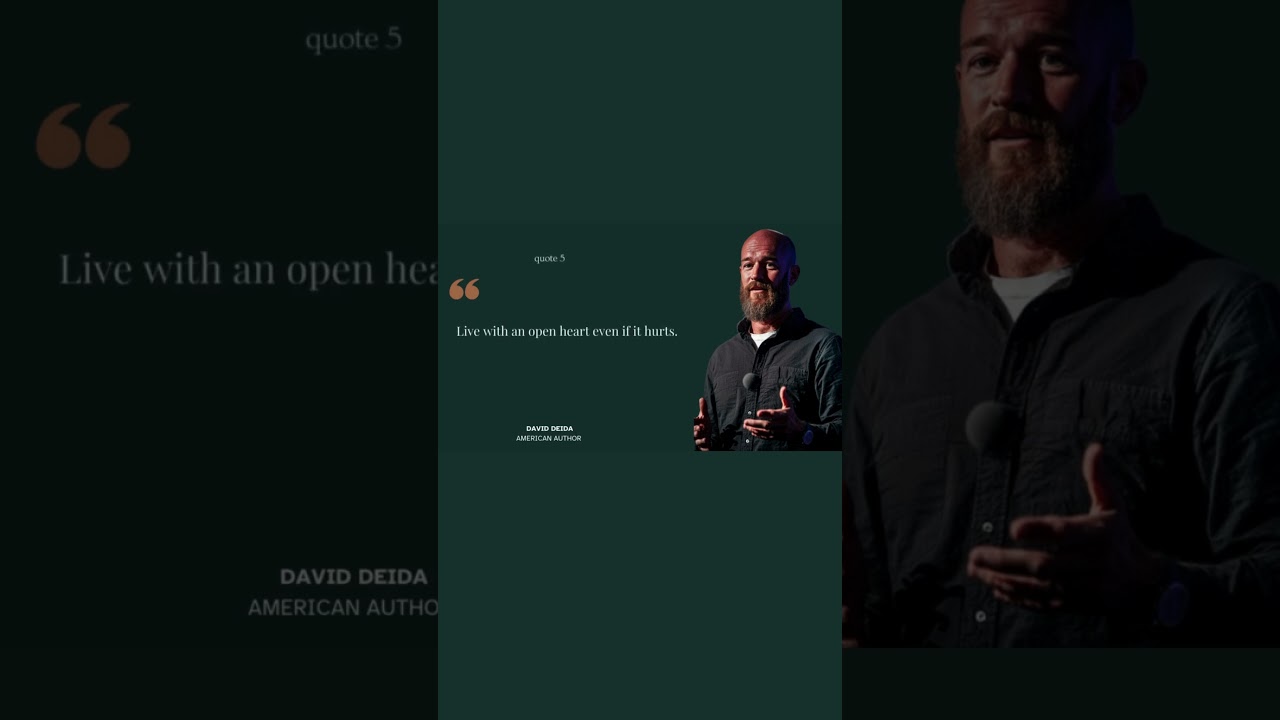 Valuable Life Lessons for Men Worth Investing Time In - David Deida