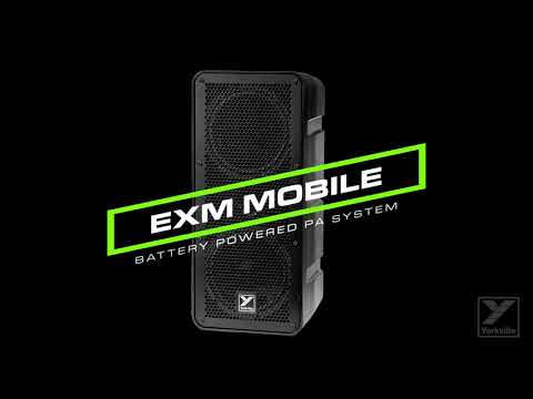 EXM Mobile - Ultra Compact Battery Powered PA Speaker