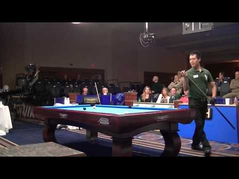 2016 US Open 9 Ball ~ Tuesday ~ J L Chang on the hill defeats SVB 11-4
