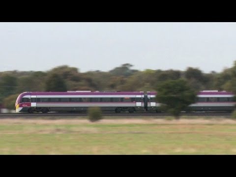 V/line Passenger Trains in Country Victoria - PoathTV Australian Railways & Railroads