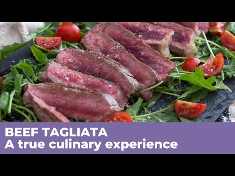 How to prepare a succulent BEEF TAGLIATA - Traditional...
