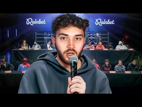 Adin Ross Full Boxing Press Conference! - BRAND RISK #011