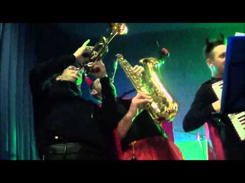 Maškarani pusni tanci -Šporova jama Kastav -Yamas & Pumpa band 2015.g.