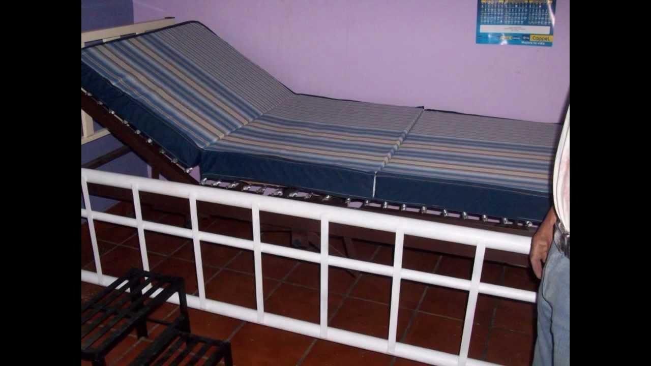 barandal para cama de enfermo